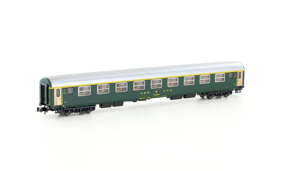 hobbytrain-ric-am-sbb-personenwagen-1-kl-spur-n-ep-iv image 1