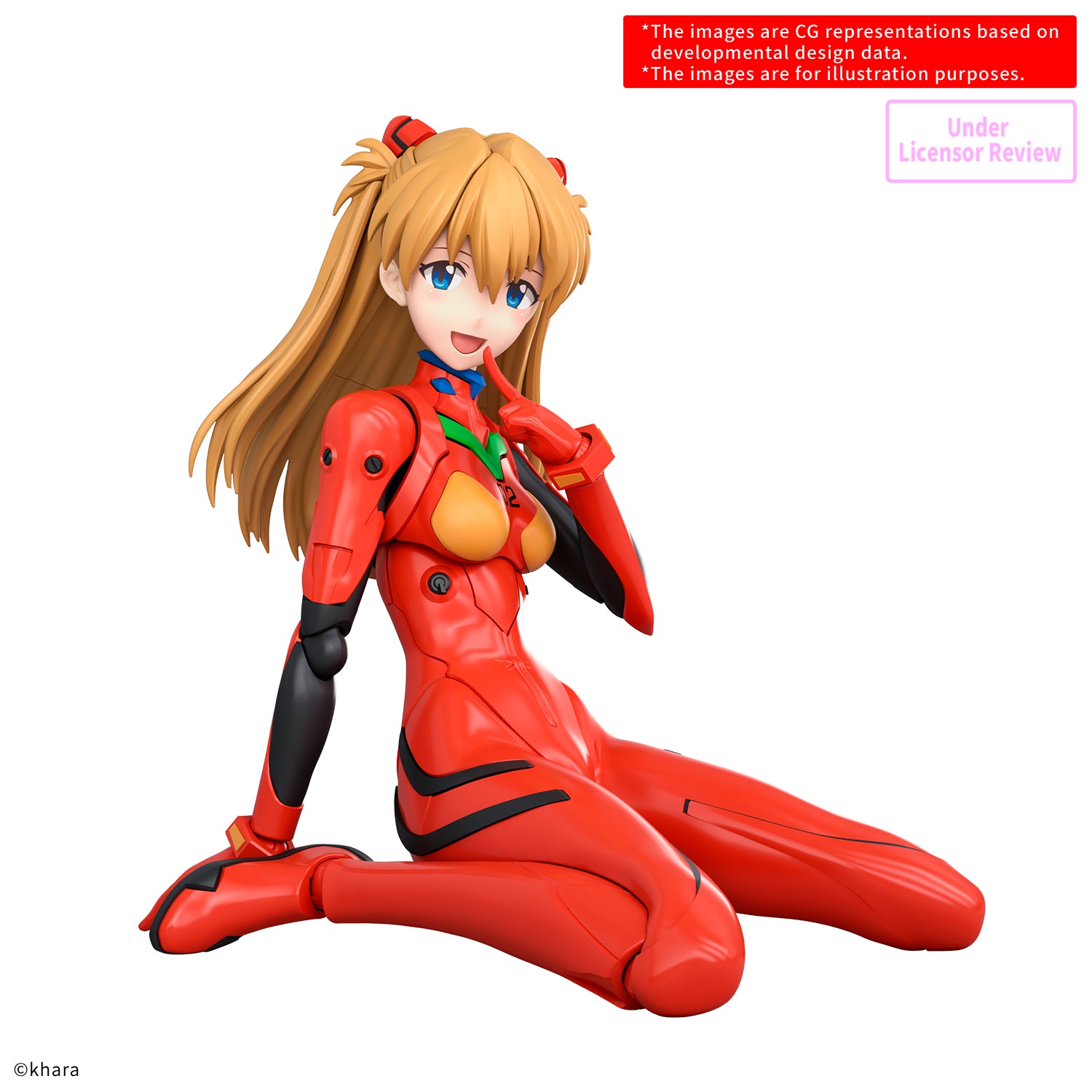 bandai-30mp-asuka-langley-plug-suit-modellbausatz-evangelion image 2