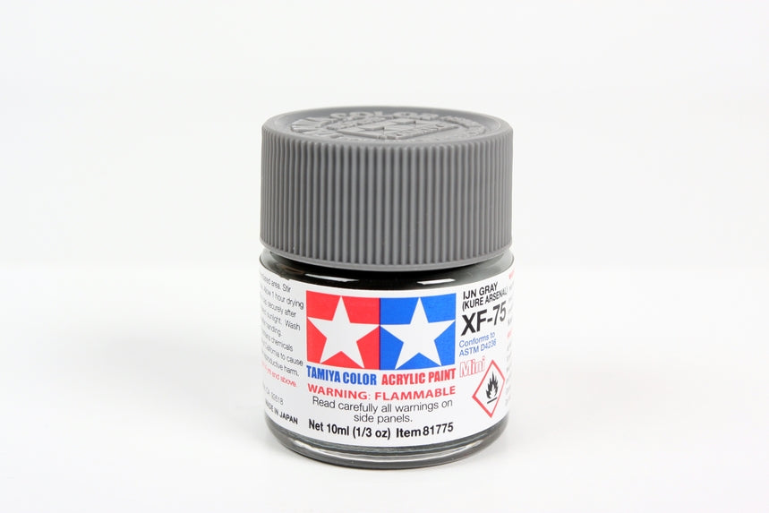 tamiya-xf75-ijn-grau-81775-acrylfarbe-10ml-matt image 1