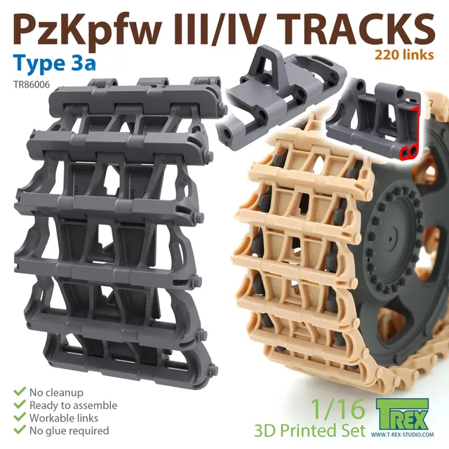 t-rex-86006-pzkpfw-iii-iv-tracks-type-3a-3d-druck-1-16 image 1