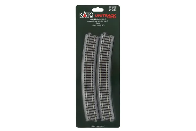hobbytrain-gleise-gleis-gebogen-r670mm-22-5-4-stk image 1