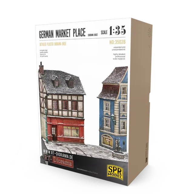 rt-diorama-35028-german-market-place-dioramabase-1-35-keramik image 1