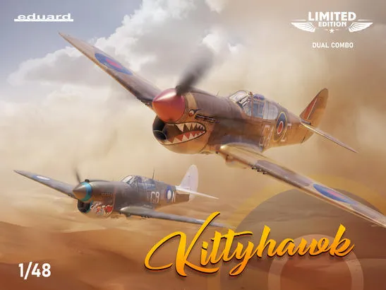 eduard-11187-kittyhawk-dual-combo-1-48-flugzeug-bausatz image 1