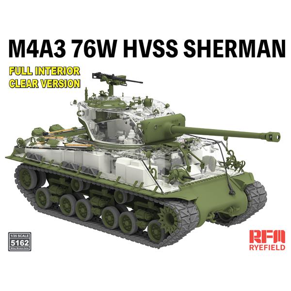 rye-field-model-5162-m4a3-sherman-1-35-panzermodell-clear-interior image 2
