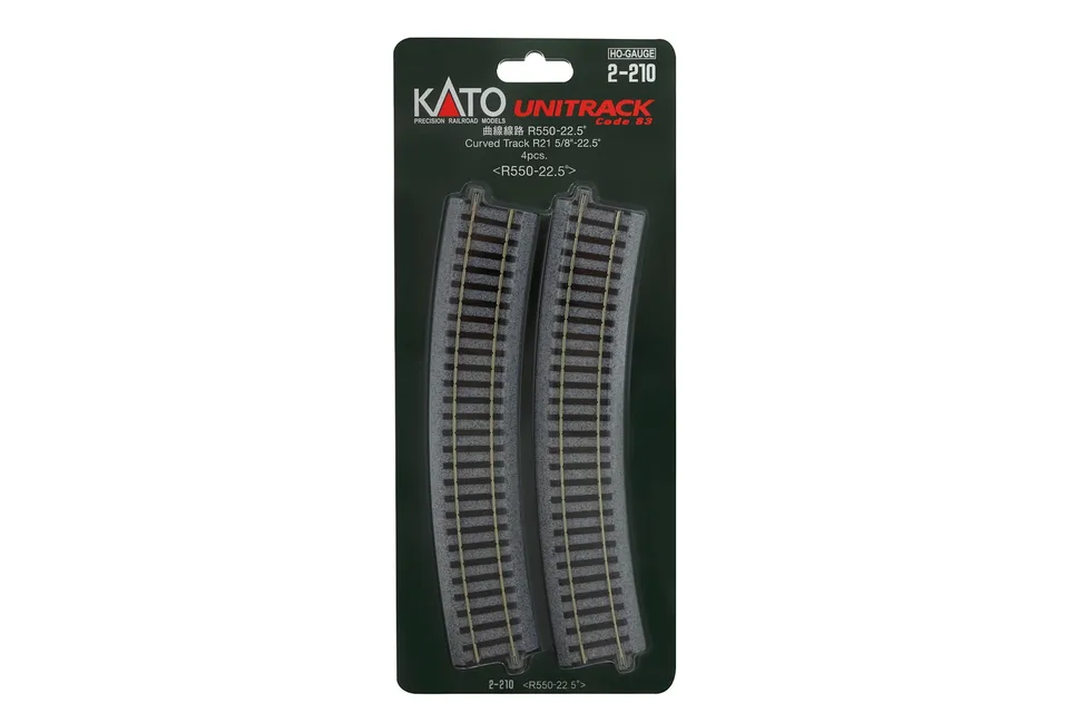 hobbytrain-gleise-gleis-gebogen-r550mm-22-5-4-stk-spur-n image 1