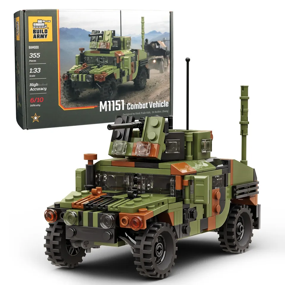 build-army-bam000-humvee-m1151-truck-405-teile image 1