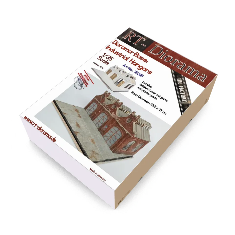 rt-diorama-35285-1-35-industrial-hangars-keramik-base-550mm image 1