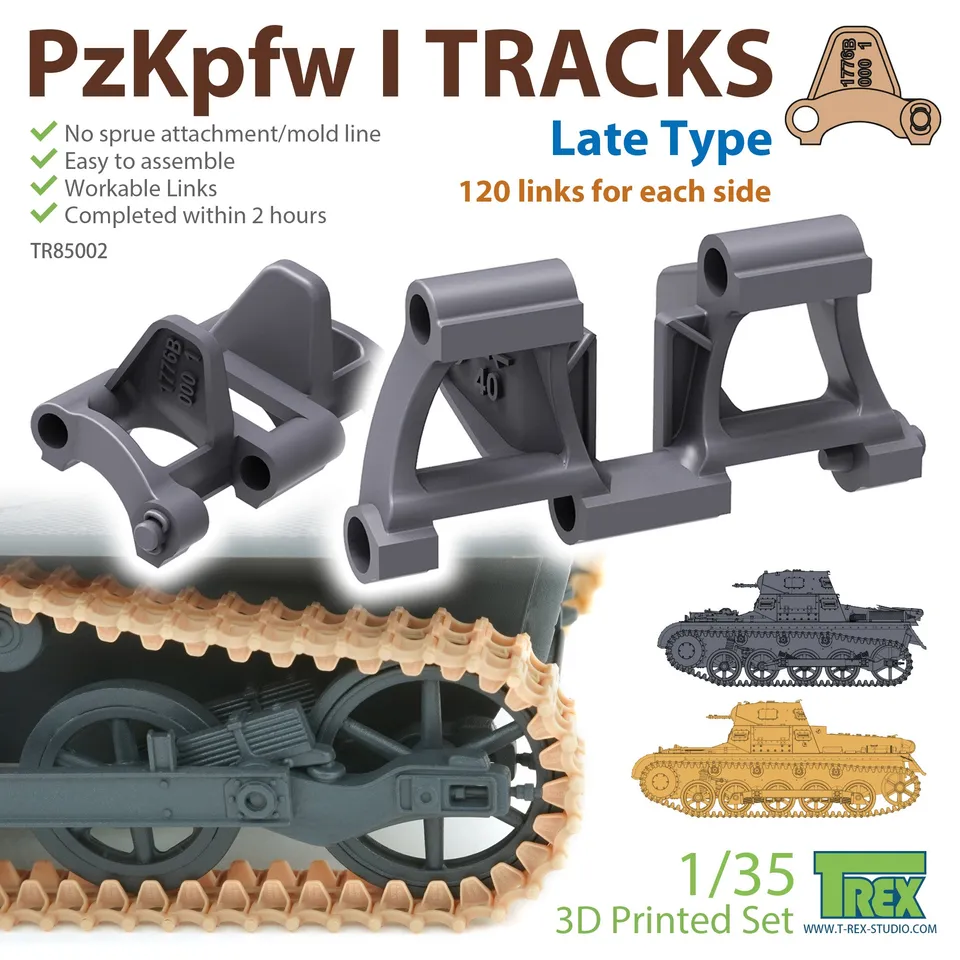 t-rex-85002-pzkpfw-i-gleiskette-1-35-late-ausf-a-b image 1