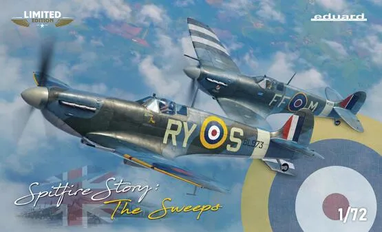 eduard-2154-spitfire-story-sweeps-dual-combo-bausatz-1-72 image 1