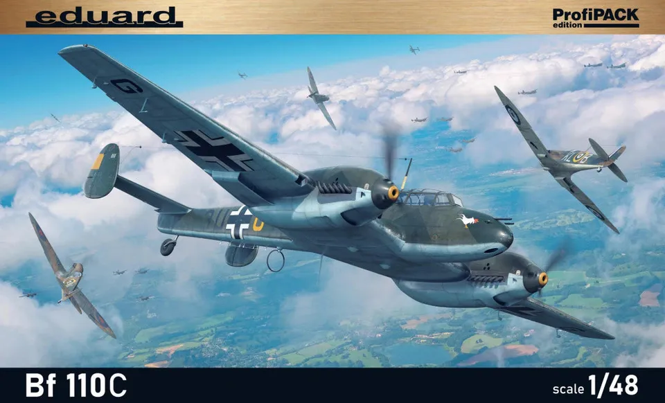 eduard-8209-bf-110c-profipack-bausatz-1-48-wwii image 1