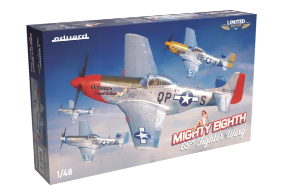 eduard-11196-p-51d-mustang-mighty-eight-1-48-limited image 1