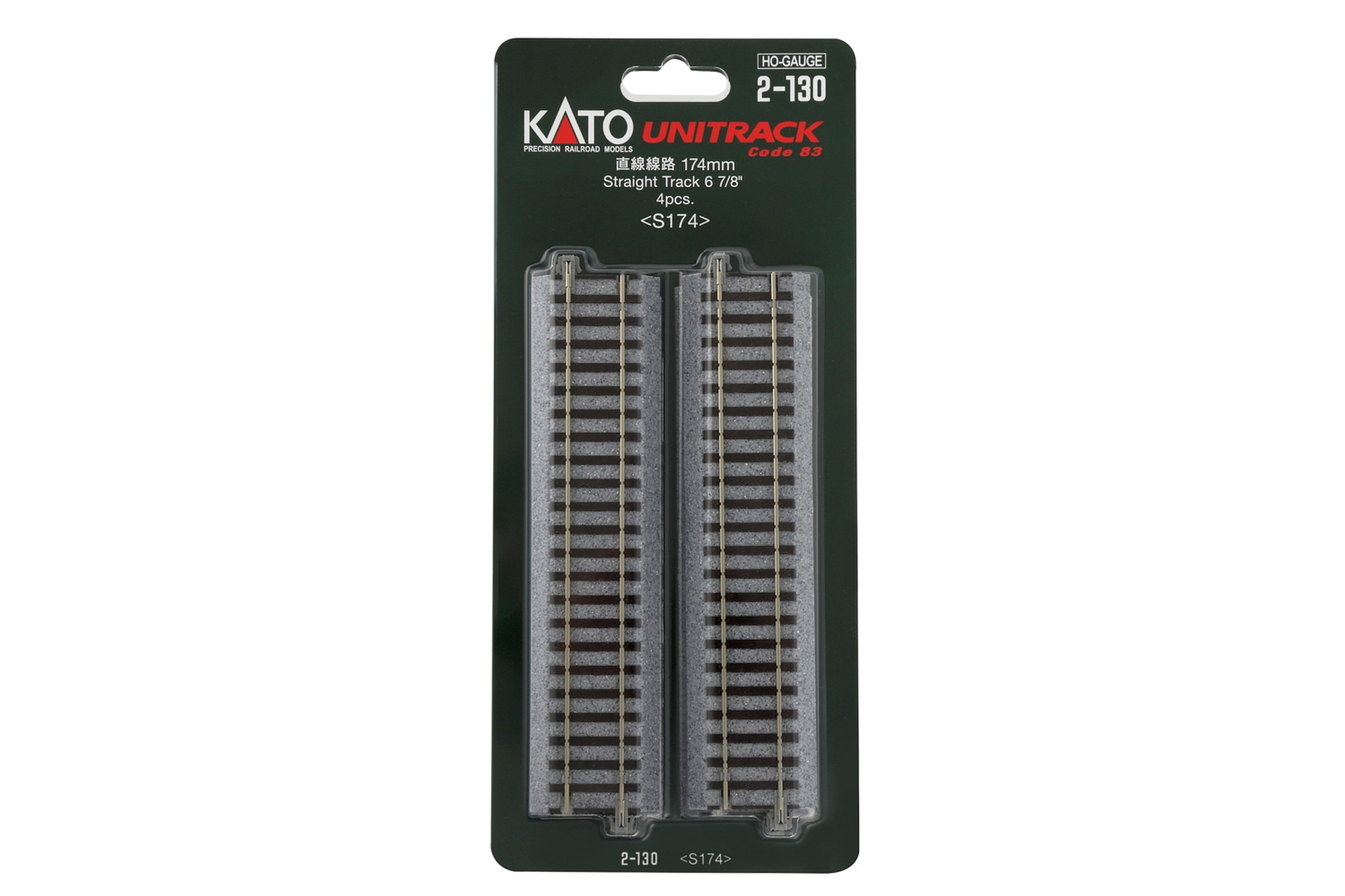 hobbytrain-gleis-gerade-174-mm-gleise-4-st-ck-spur-n image 1