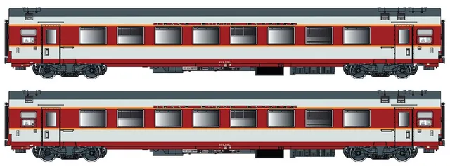 hobbytrain-gc-a8u-personenwagen-2er-set-sncf-capitole-ep-iv image 1