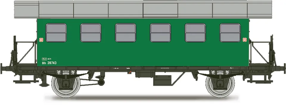hobbytrain-bih-bb-3er-set-personenwagen-ep-iii-gr-n image 1
