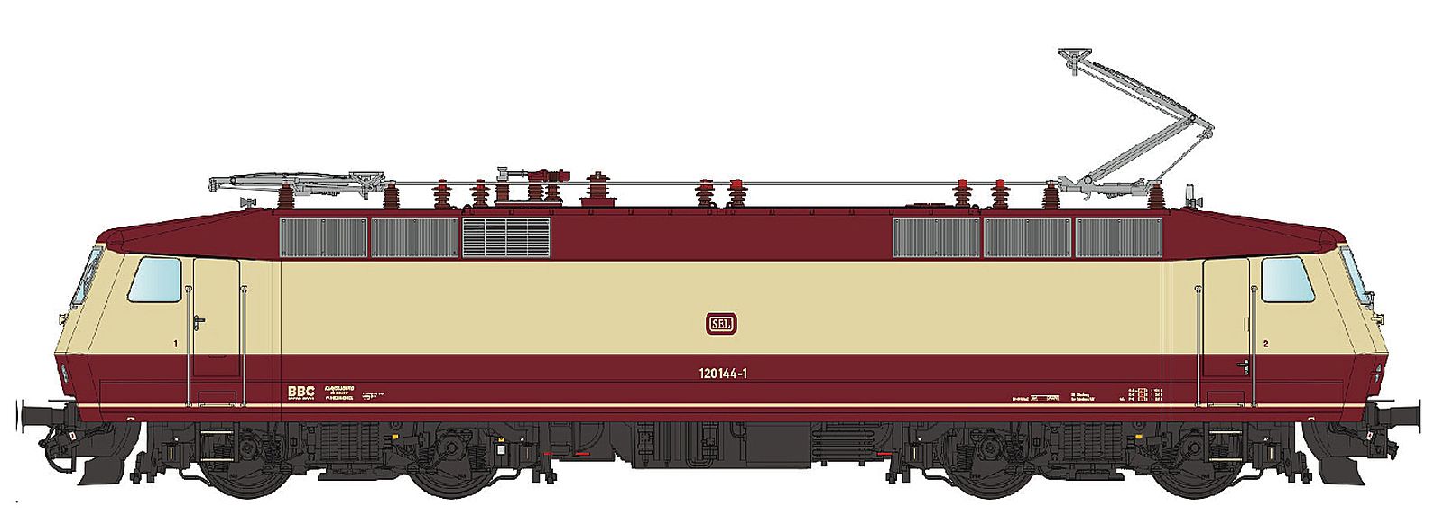 hobbytrain-elektrolok-br-120-144-sel-e-lok-ac-ep-vi image 1