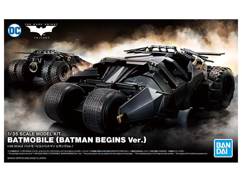 bandai-batmobile-batman-begins-ver-modellbausatz-1-35-dc image 1