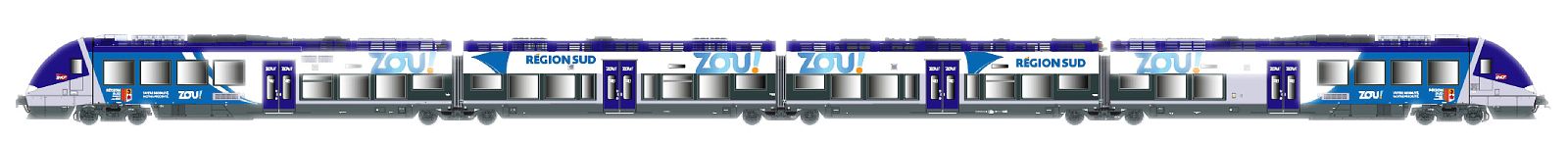 hobbytrain-triebwagen-agc-4-sncf-triebzug-ac-4-teilig image 1