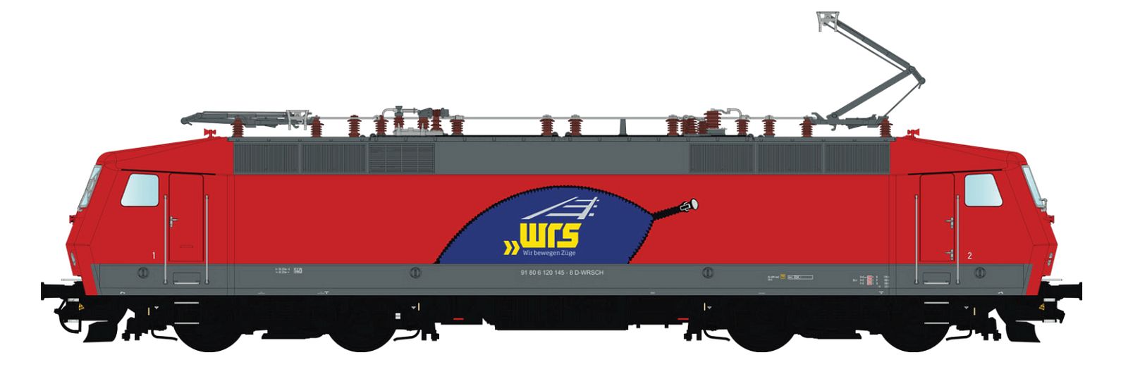 hobbytrain-br-120-145-wrs-elektrolok-verkehrsrot-ep-vi-ac image 1