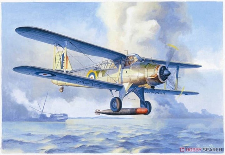 trumpeter-fairey-albacore-mk-i-flugzeug-bausatz-1-48-doppeldecker image 1