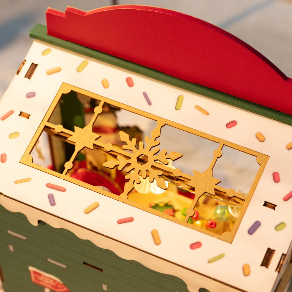 robotime-ds043-christmas-candy-stand-holzbausatz-rolife image 3
