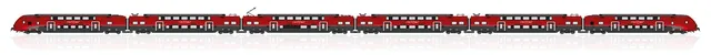 hobbytrain-rh-4706-kiss-triebzug-bb-railjet-6-tlg-ac-spur-n image 1