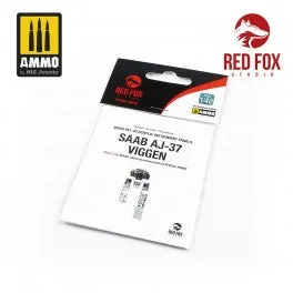 red-fox-48016-saab-aj-37-viggen-cockpit-detailset-1-48-special-hobby image 1