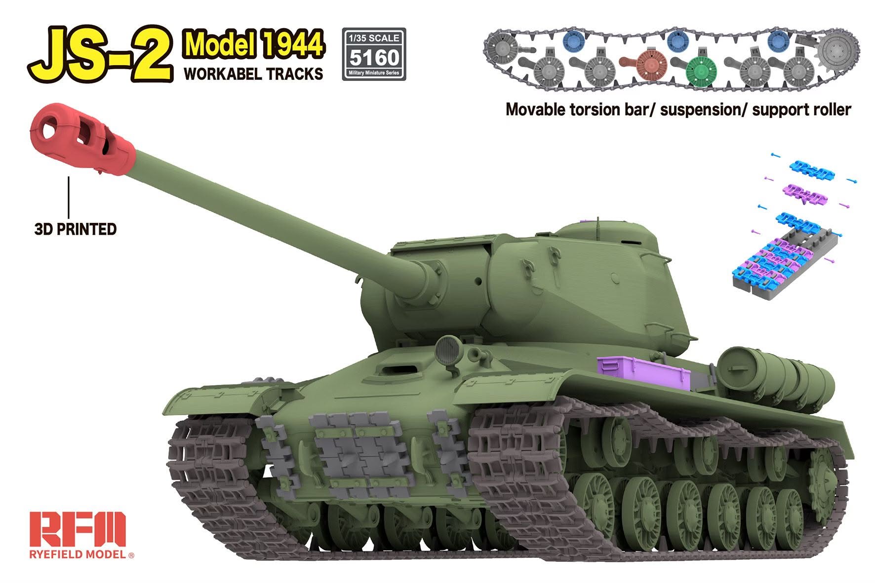 rye-field-model-5160-js-2-1944-panzer-1-35-ww2-sowjet image 3