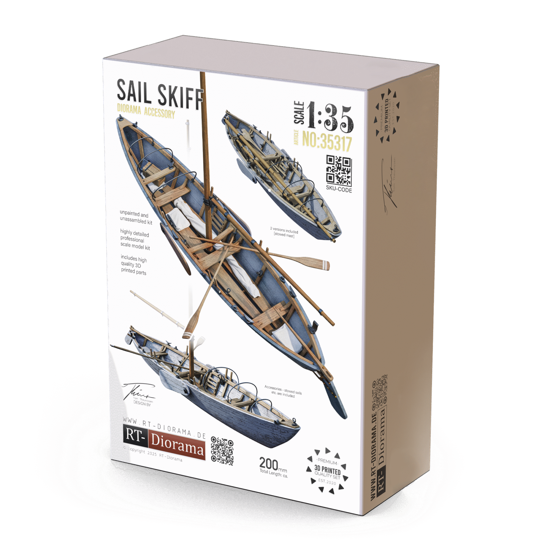rt-diorama-35317-sail-skiff-dioramazubeh-r-1-35 image 1