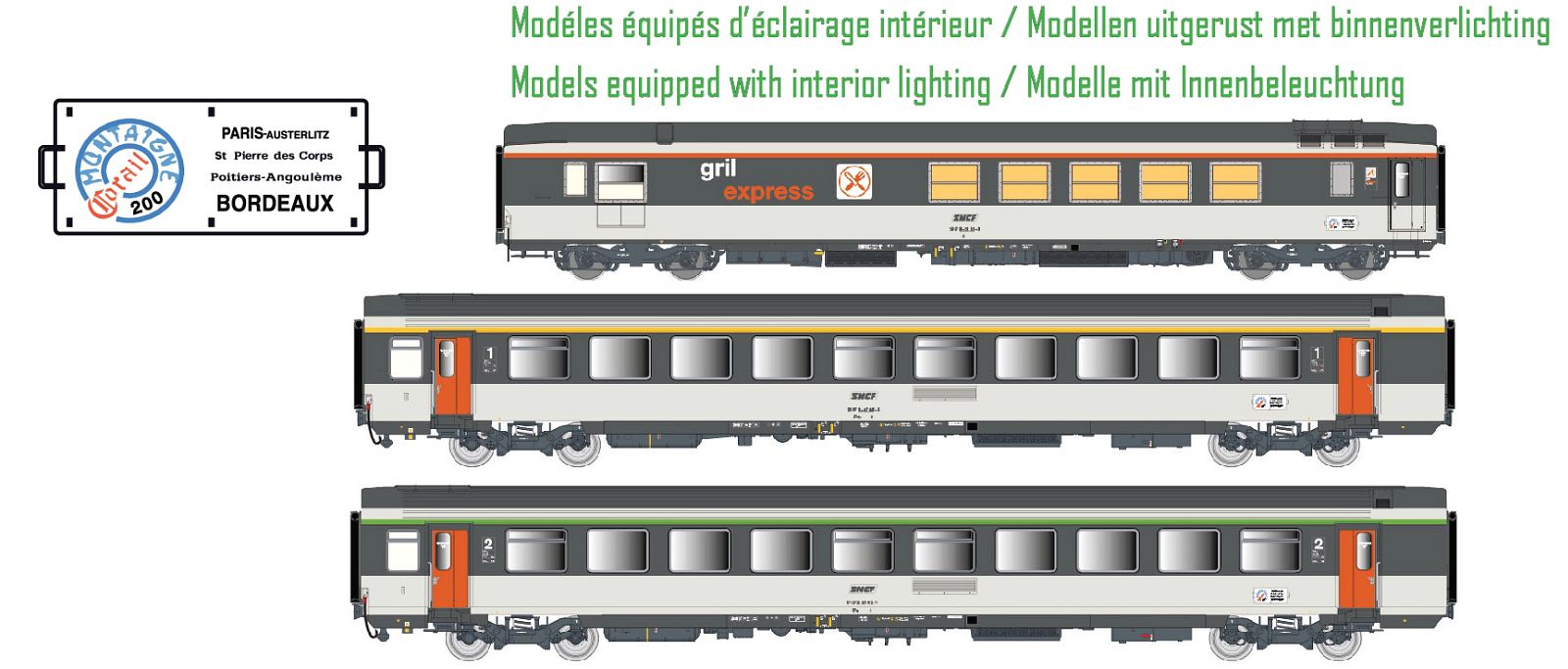 hobbytrain-ge-vtu-a10-b11-personenwagen-sncf-ep-iv-3er-set-ib image 1