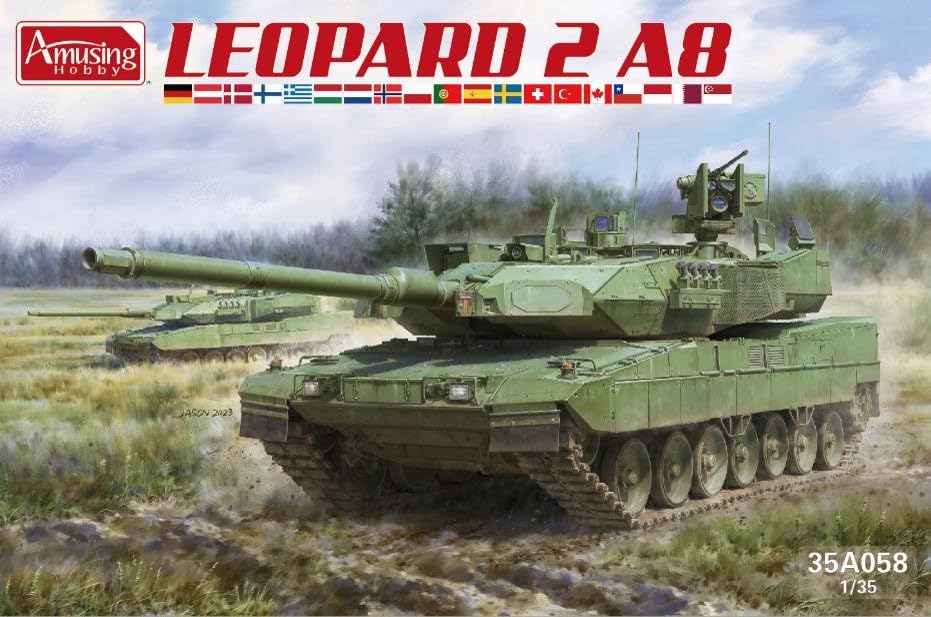 amusing-hobby-leopard-2-a8-35a058-bausatz-1-35 image 3