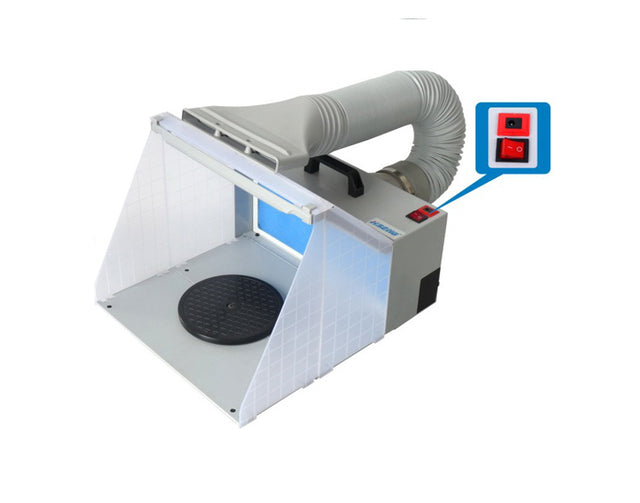 value-air-hs-e420dclk-airbrush-spritzkabine-led image 1