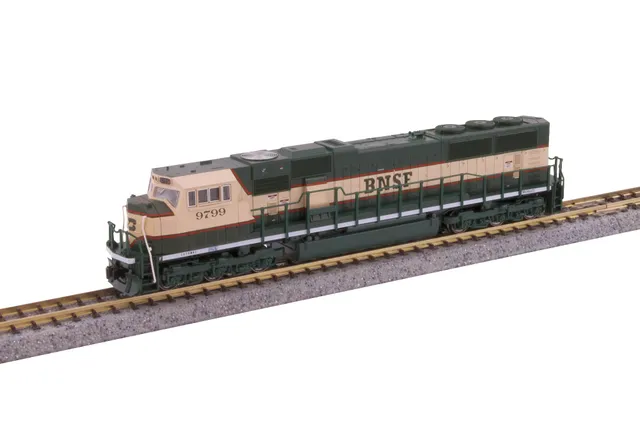 hobbytrain-diesellok-emd-sd70mac-bnsf-9799-ep-v-lok image 1