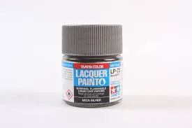 tamiya-lp72-mica-silver-modellfarbe-10-ml-metallic image 1