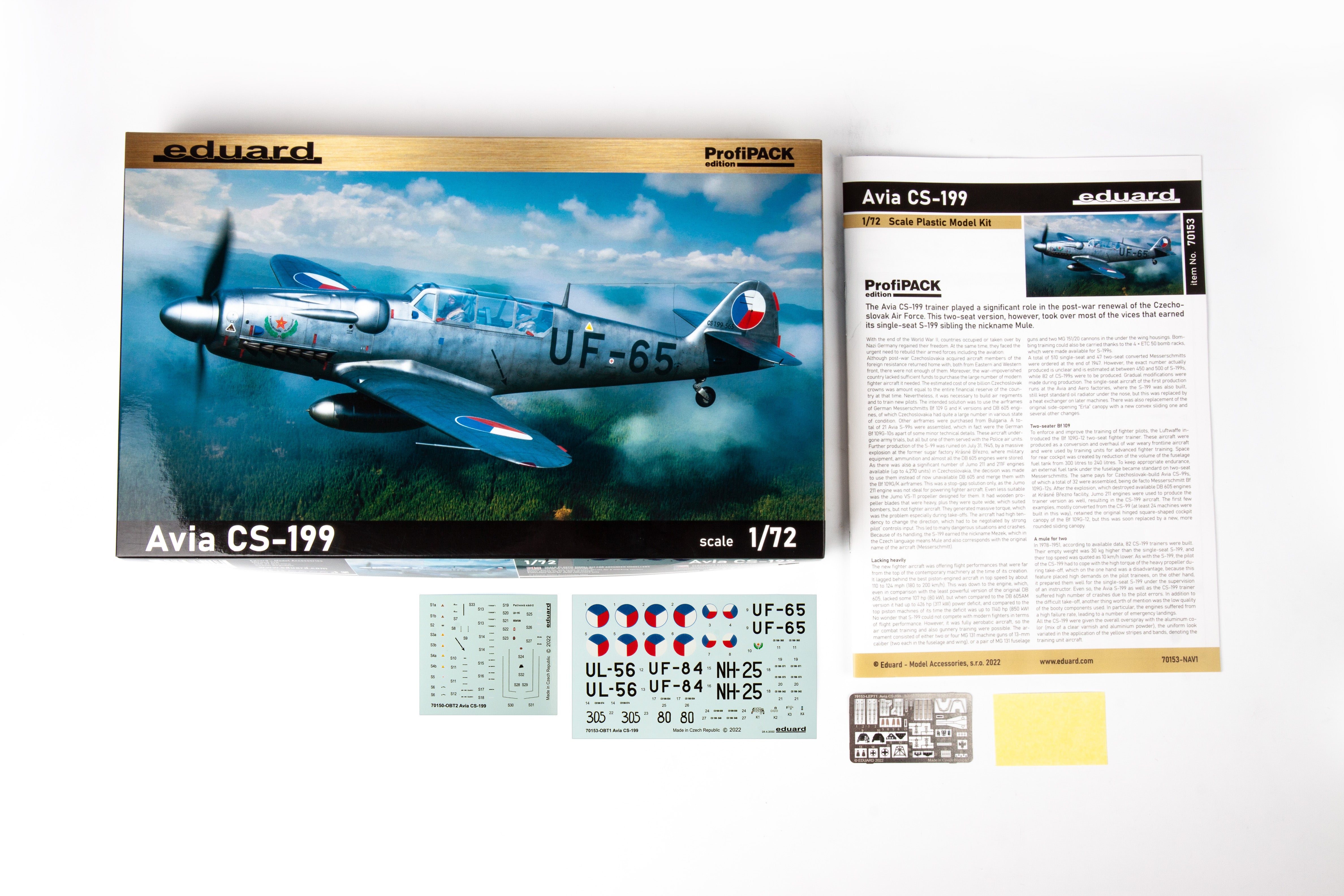 eduard-70153-avia-cs-199-profipack-bausatz-1-72 image 2