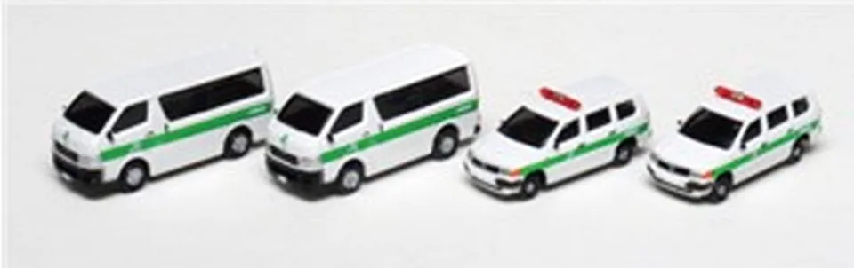 hobbytrain-toyota-hiace-long-modellauto-4er-set-jr-east image 1