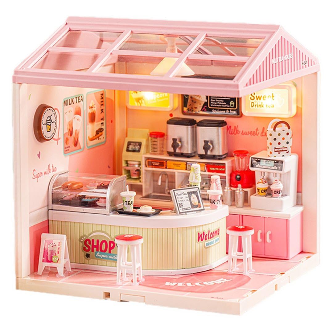 jiaerle-toys-mini-world-jel-0411-milk-tea-shop-miniaturhaus image 3