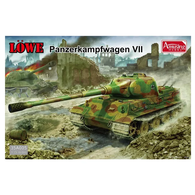 amusing-hobby-ah35a005-pz-kpfw-vii-l-we-modellbausatz-1-35-unbemalt image 1