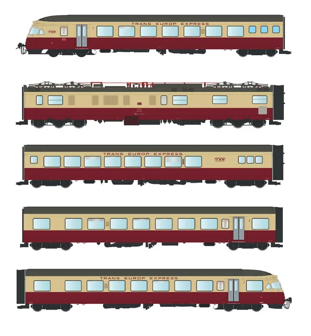 hobbytrain-rae-tee-ii-gottardo-triebzug-5-tlg-sound image 1
