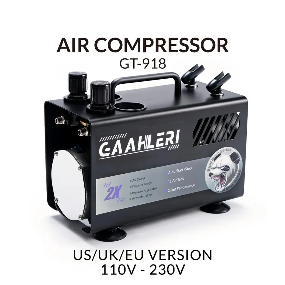 gaahleri-gt-918-dual-drive-airbrush-kompressor-1l-tank-leise image 1