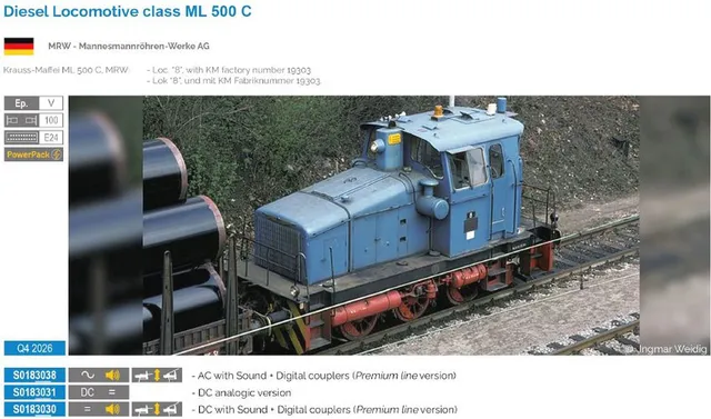 hobbytrain-ml-500-c-diesellok-mannesmann-epoche-v-sound image 1