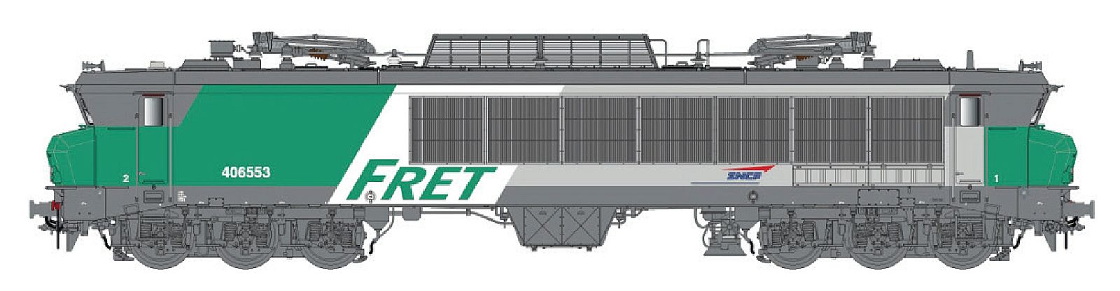hobbytrain-elektrolok-e-lok-cc-6553-fret-sncf-ep-v-vi image 1