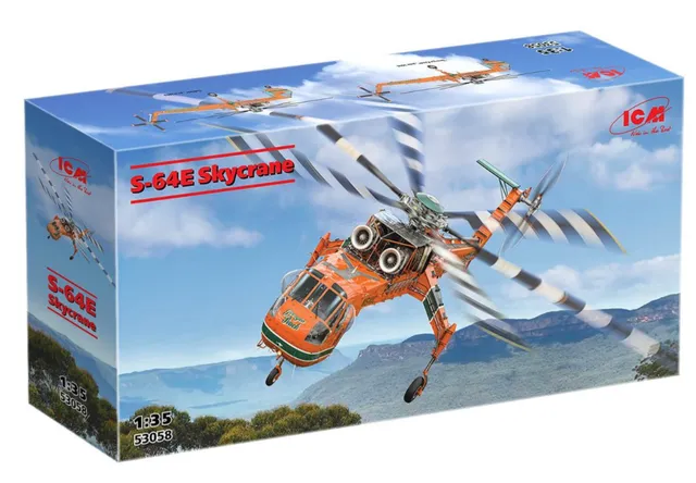 icm-53058-sikorsky-s-64e-skycrane-hubschrauber-1-35 image 1