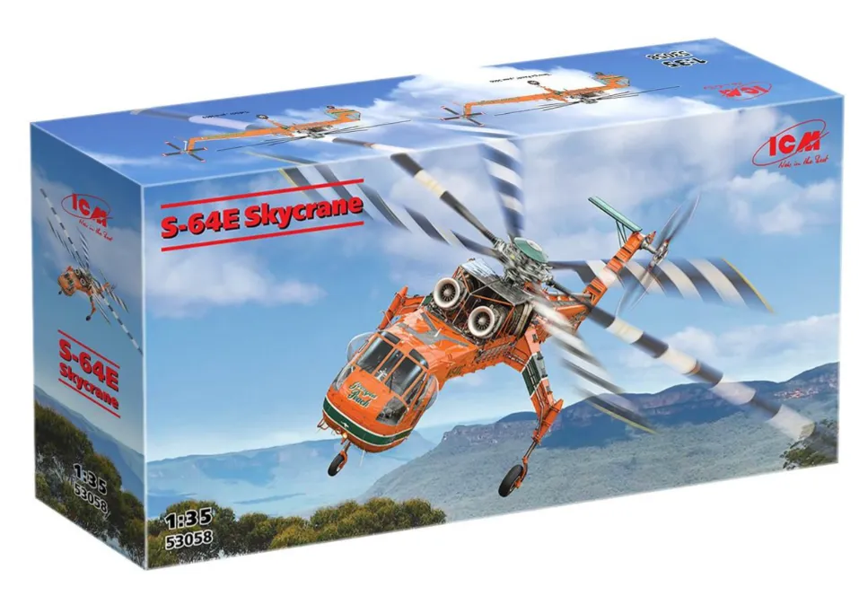 icm-53058-sikorsky-s-64e-skycrane-hubschrauber-1-35 image 1
