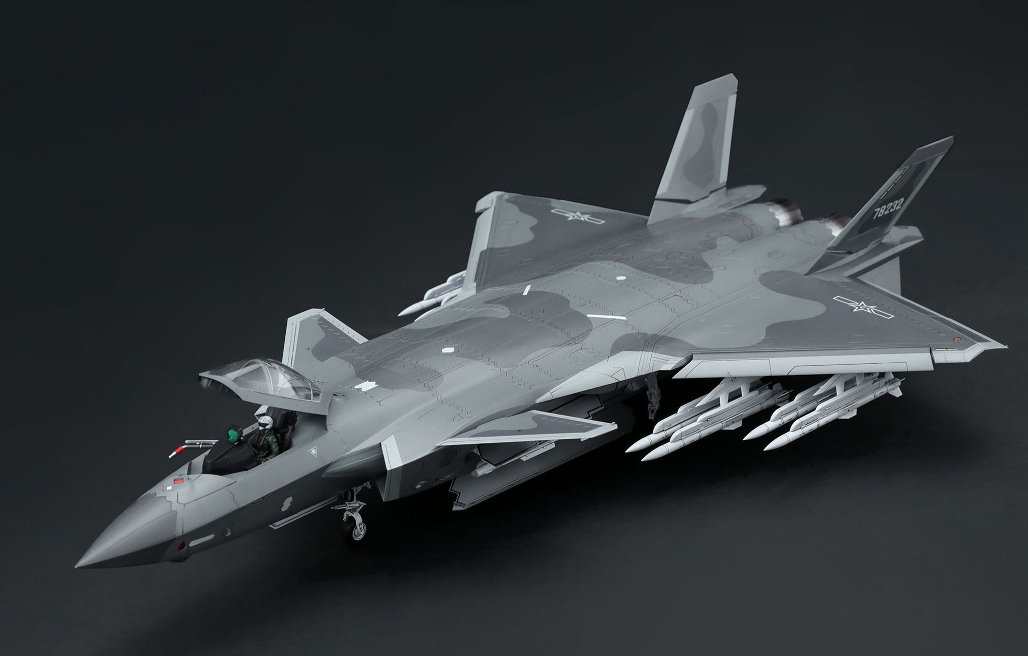 meng-ls-002s-j-20-beast-mode-flugzeug-bausatz-1-48 image 2