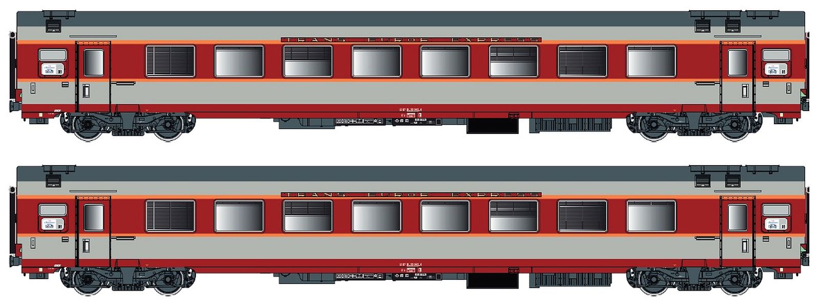 hobbytrain-personenwagen-gc-a8u-sncf-2er-set-etendard-ac image 1