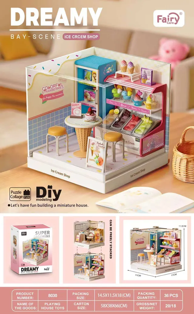 fairy-care-dreamy-bay-fc-dbs8030-eisladen-miniaturhaus-diy image 1