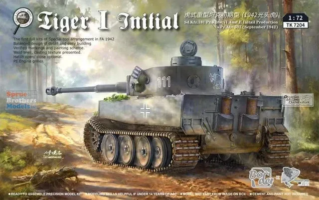 border-model-tk7204-tiger-i-initial-panzer-1-72 image 1