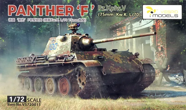 vespid-720011-panther-f-1-72-panzer-modellbausatz-wehrmacht image 1