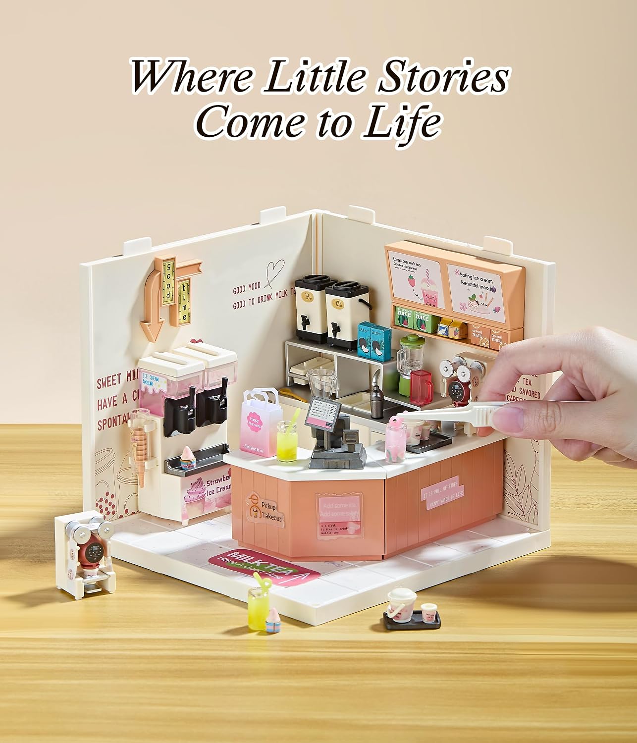 fairy-care-fc-dbs8002-dreamy-bay-miniaturhaus-milk-tea image 7