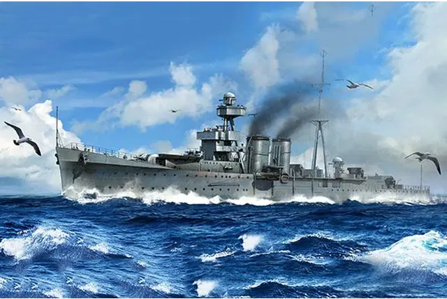 trumpeter-05362-hms-calcutta-1-350-schiffsmodell-bausatz image 1